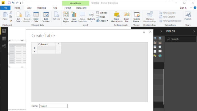 Power BI Desktop for Windows 10 Screenshot 1
