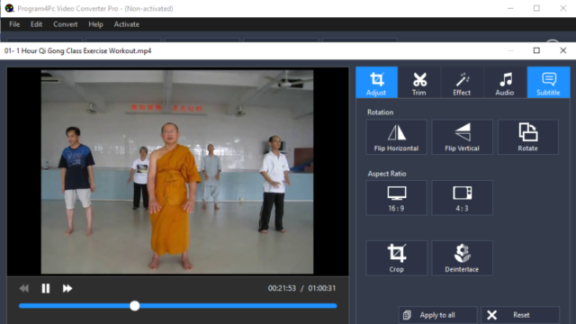 Program4Pc Video Converter for Windows 11, 10 Screenshot 3