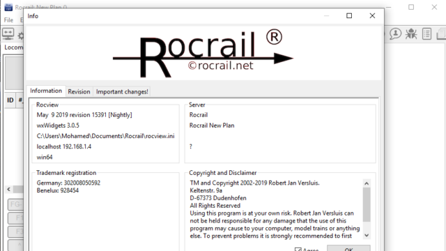 Rocrail for Windows 10 Screenshot 1