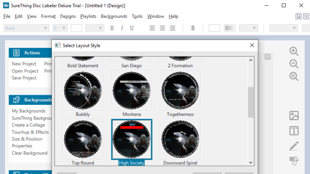 SureThing Disc Labeler for Windows 11, 10 Screenshot 2