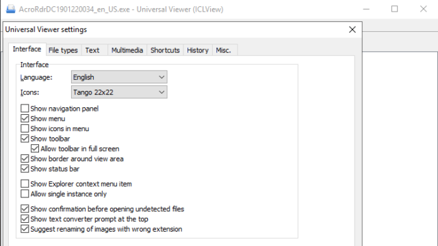 Universal Viewer for Windows 11, 10 Screenshot 3