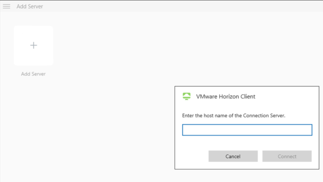 VMware Horizon Client for Windows 11, 10 Screenshot 1
