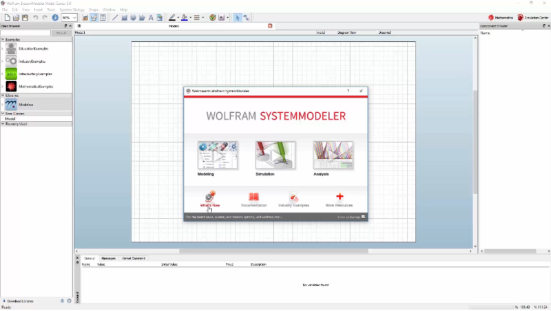 Wolfram SystemModeler Screenshot 1