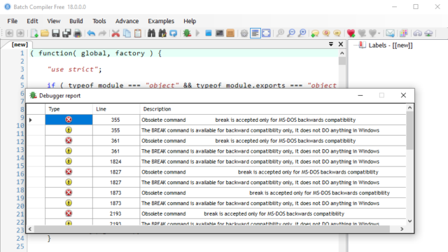 Batch Compiler for Windows 11, 10 Screenshot 3