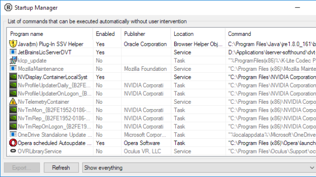Bulk Crap Uninstaller for Windows 11, 10 Screenshot 3