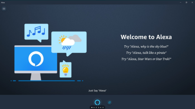 Alexa for Windows 11, 10 Screenshot 1