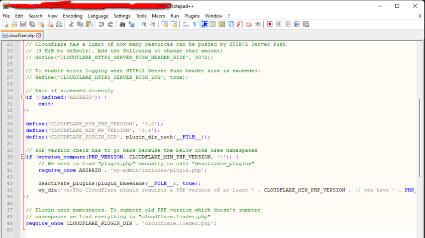 Notepad++ Screenshot 1